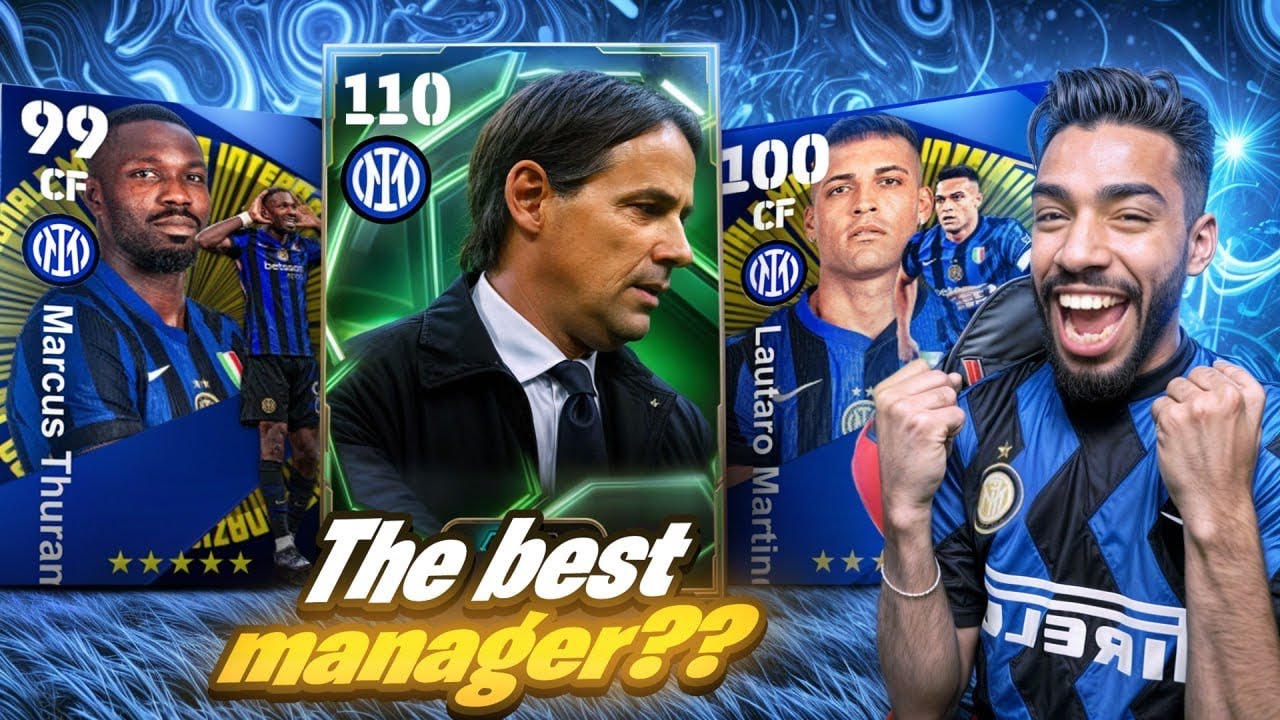 Я купил набор Inter Milan - Inzaghi 88 Long Ball Counter Manager 🔥 Football 25 Mobile