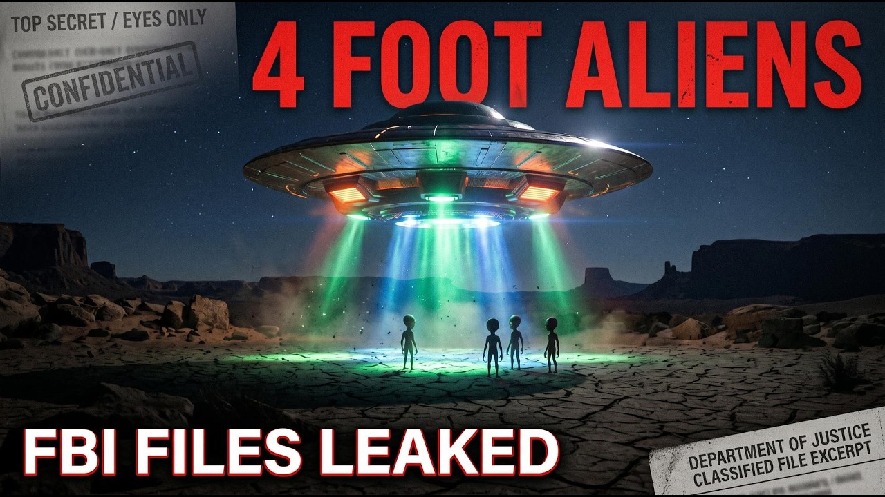 FBI UFO Files SHOCK Newly Released Documents Claim 4-Foot Aliens in Space Suits | Global Debate Expl