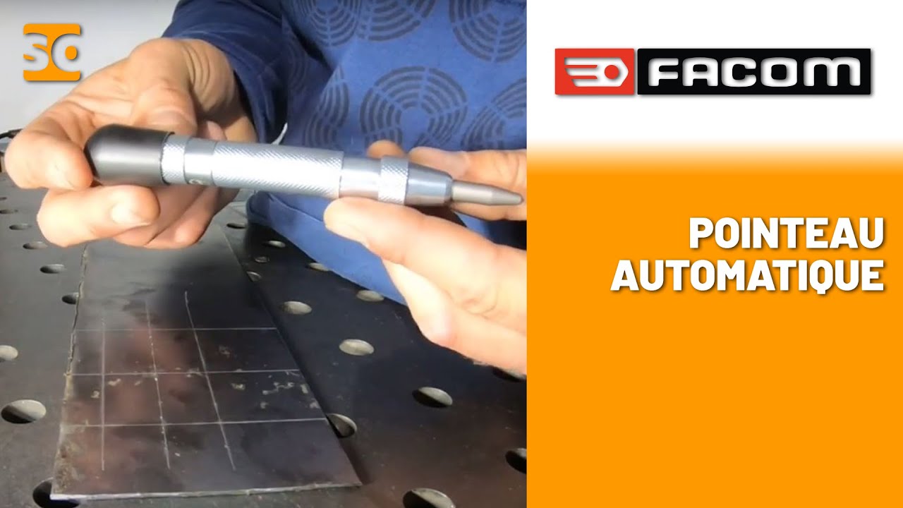 Démonstration du Pointeau automatique diamètre 3,5mm - FACOM