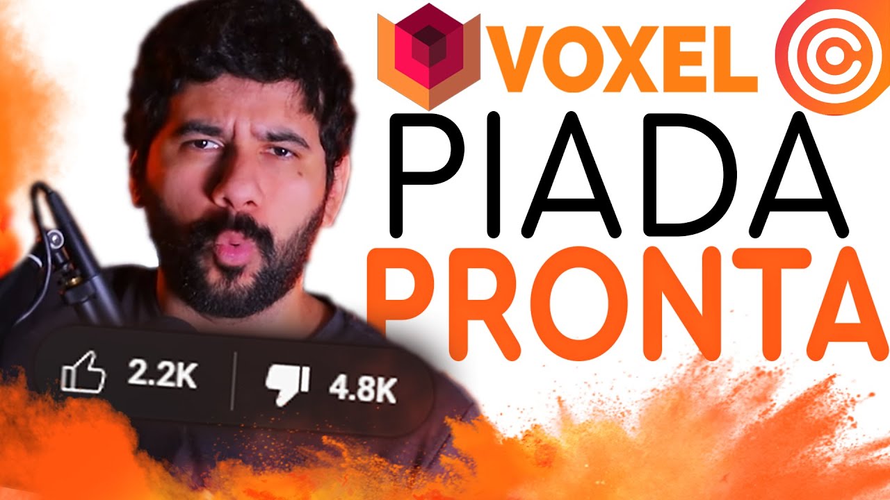 Jornalista da Voxel LACROU FEIO e PASSOU VERGONHA