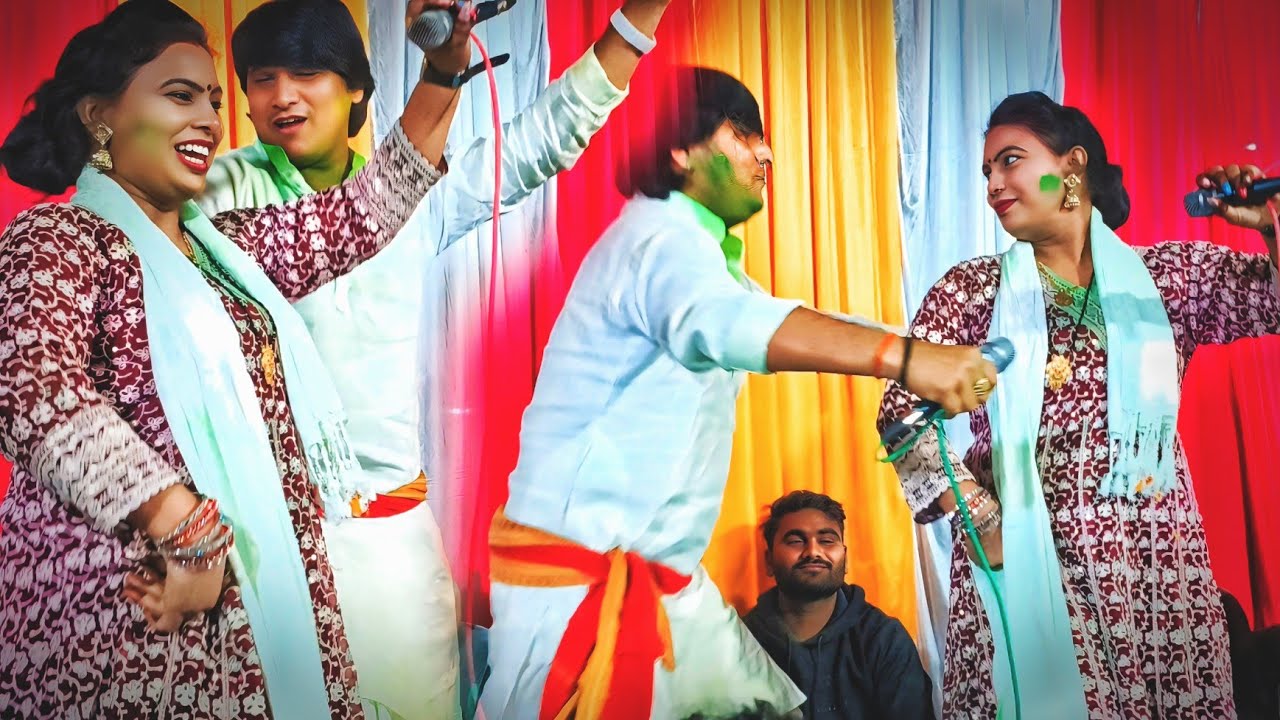 लक्ष्मी प्रियदर्शी देवा लाल की जोड़ी ने माहौल हरा भरा कर दिया ऐसा डांस बिरहा की खतरनाक जोड़ी।।