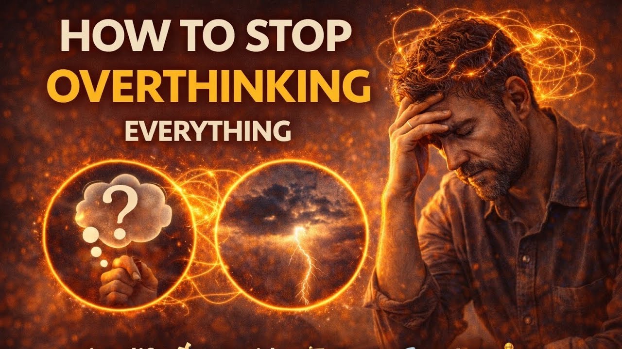 How to Stop Overthinking Everything | Stoic Philosophy for a Calm Mind 🧠