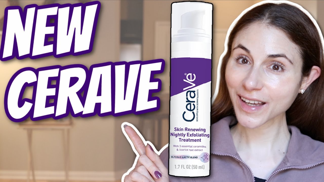 НОВЫЙ НОЧНОЙ ОТШЕЛУШИВАЮЩИЙ СРЕДСТВО CERAVE SKIN RENEWING | Доктор Дрей