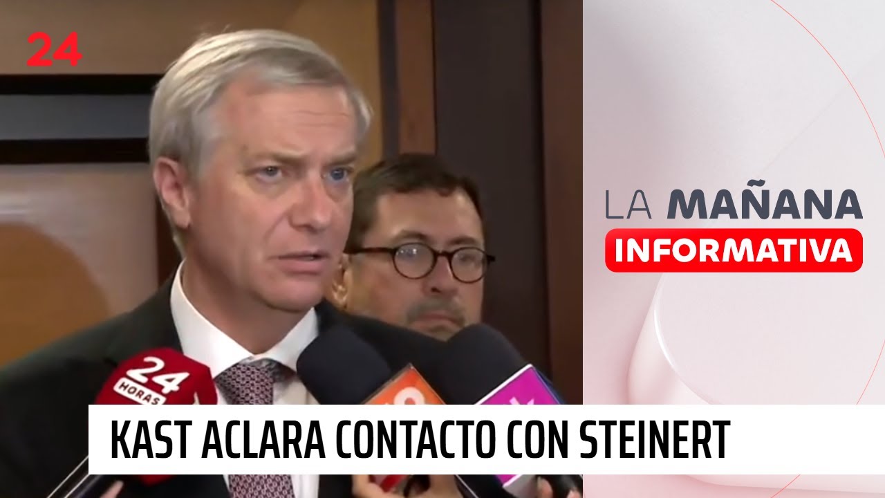 Kast respalda a futura vocera y dice diálogo con Steinert 