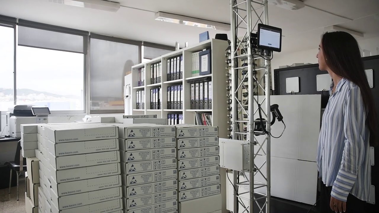 AdvanPortal - RFID tracking portal, by Keonn