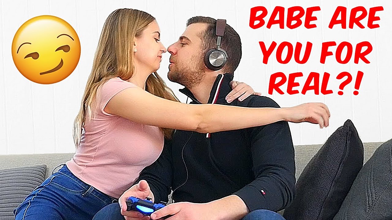 Leading my Boyfriend On Prank! Gets Awkward!