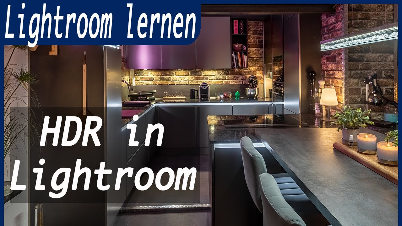 HDR Belichtungsreihe in Lightroom zusammenfügen👌sehr einfach - Tutorial Deutsch