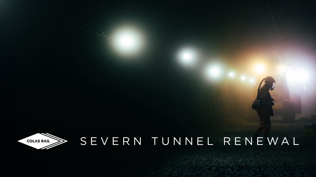 Severn Tunnel Track Upgrade - July 2024