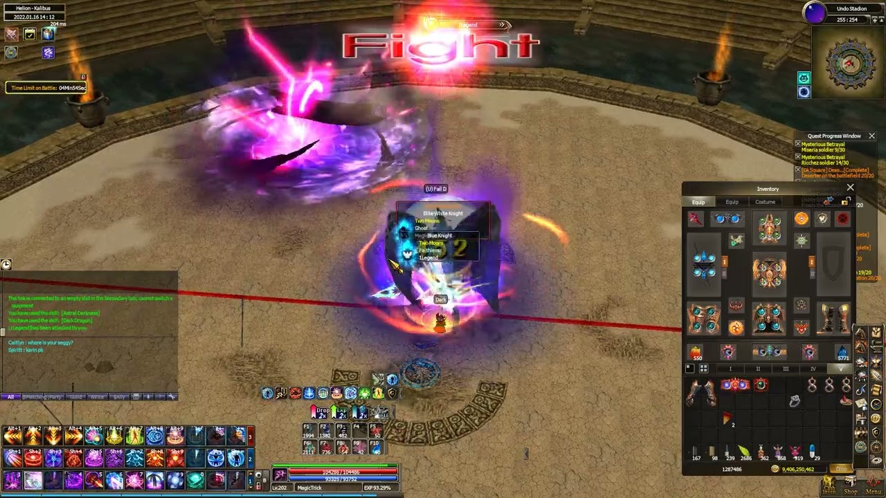 Global Dekaron Helion Server PART 2 Aloken pvp Black Wizzard