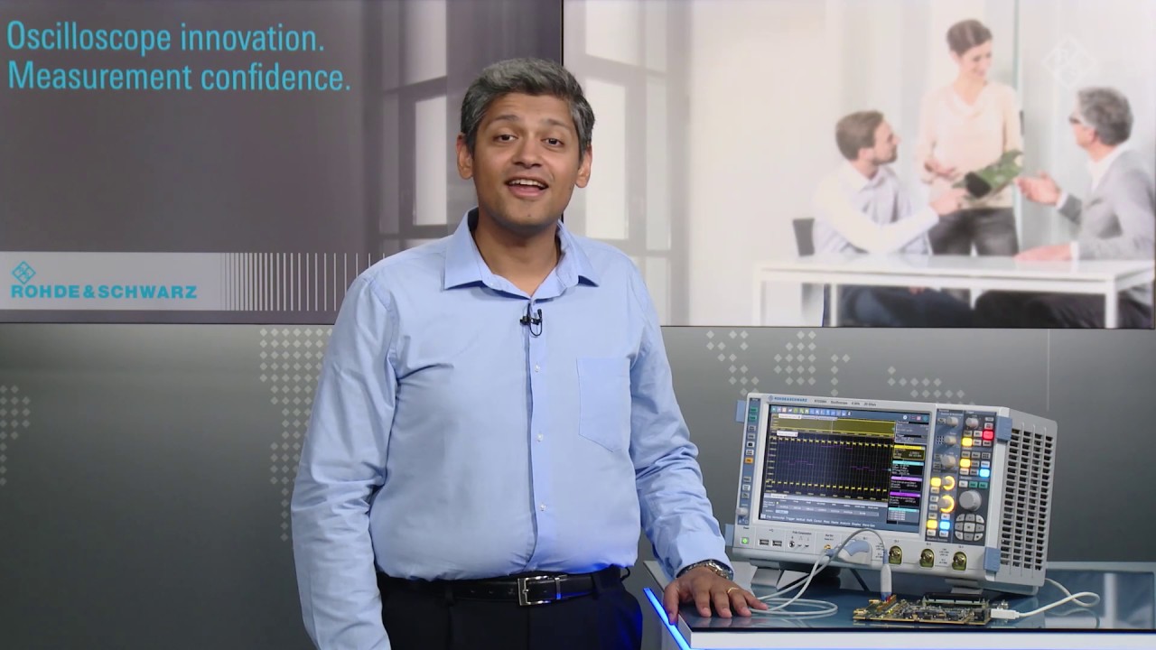 R&S RTO digital oscilloscope: Signal integrity measurements with jitter analysis