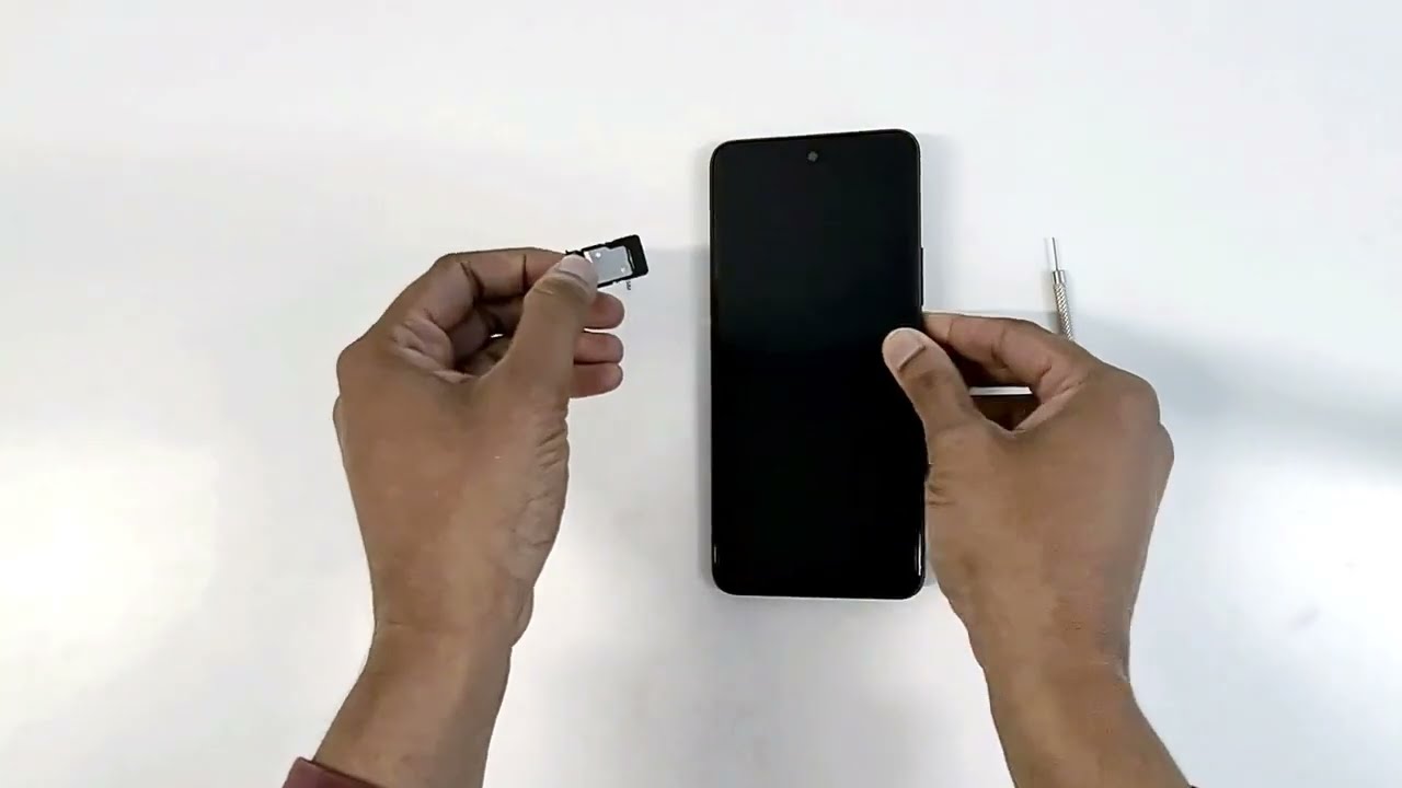 Insert Sim Card infinix hot 20s