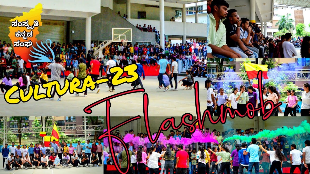 CMRIT-CULTURA'23|| FLASHMOB ||ಸಂಸ್ಕೃತಿ ಕನ್ನಡ ಸಂಘ 💛❤️