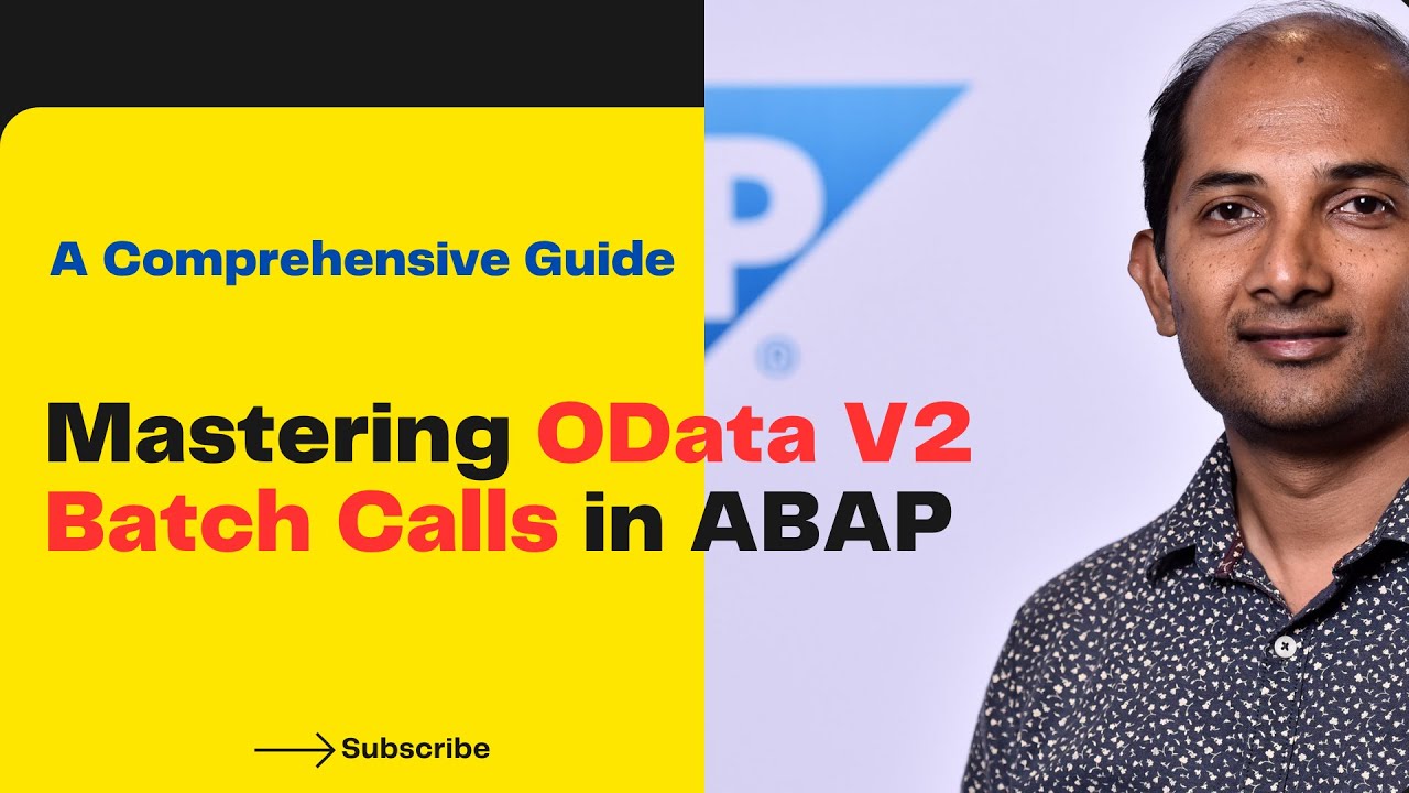 Mastering OData V2 Batch Calls in ABAP: A Comprehensive Guide