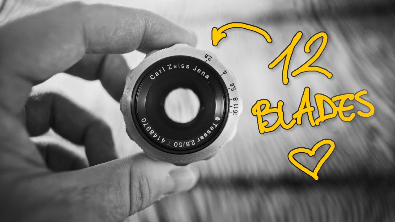 Carl Zeiss Jena Tessar 50mm f/2.8 Red T | Довоенный дизайн с 12 лезвиями | Невероятно выгодный ви...