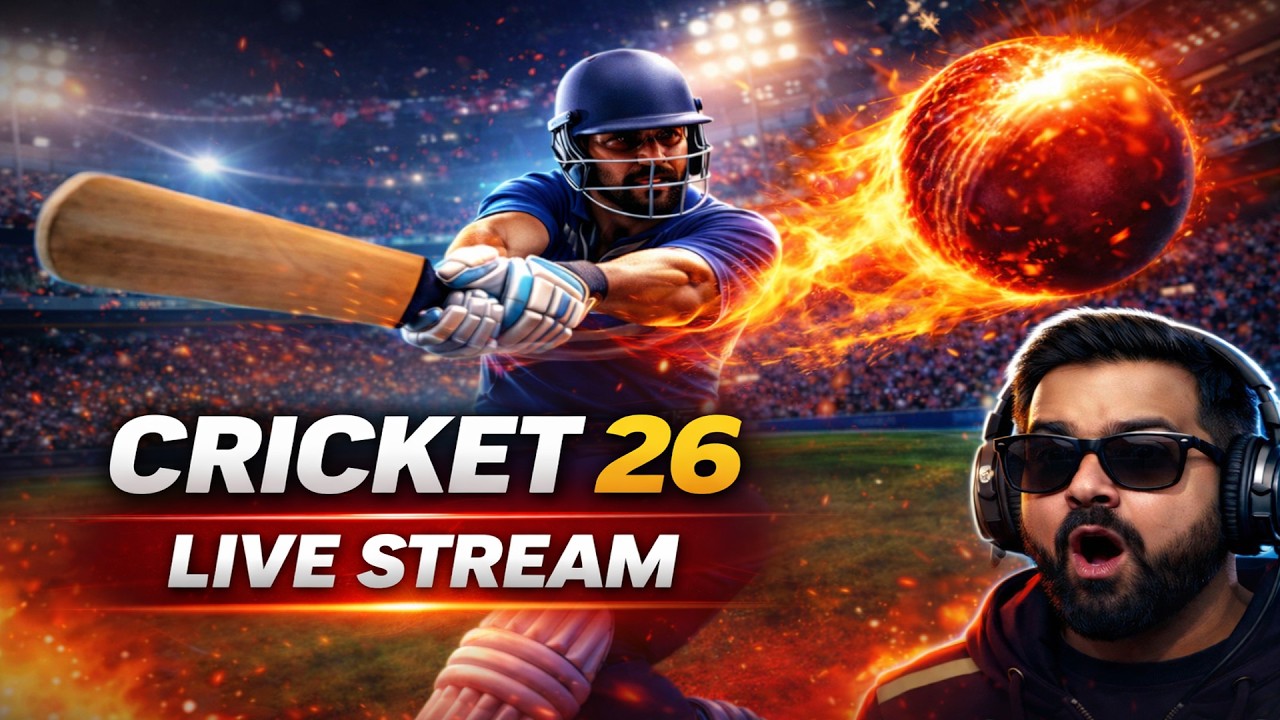 Cricket 26 LIVE 🏏 Can We Win This Crazy Match?! #cricket26 #gaminglive