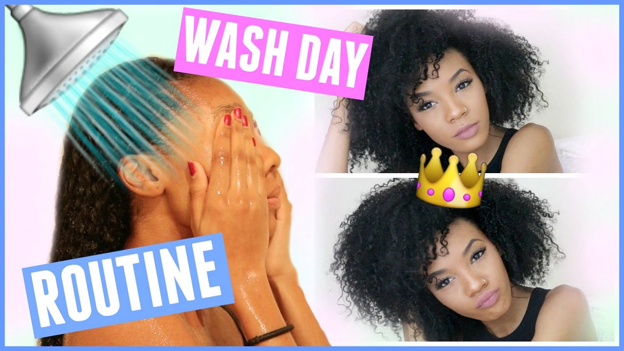 Curly Hair Wash Day Routine! (Conditioning, Cleaning & Growth Remedy)