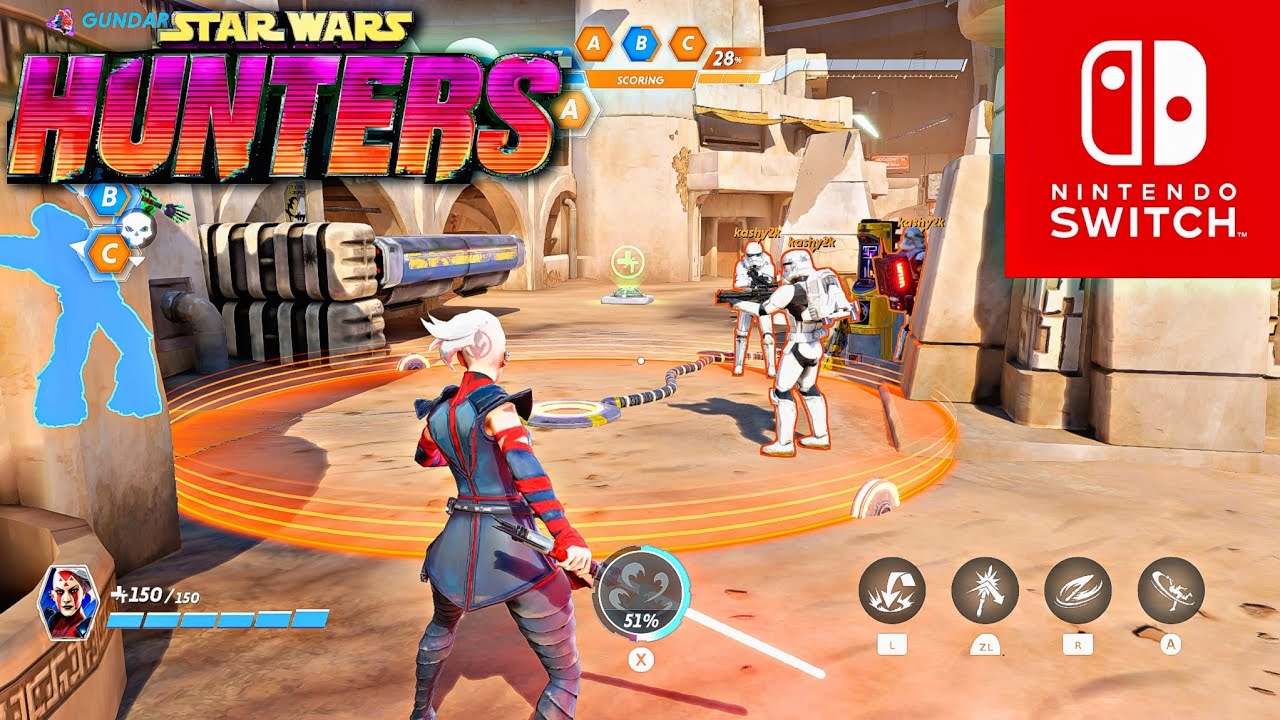 Star Wars Hunters 2024 - Nintendo Switch Gameplay