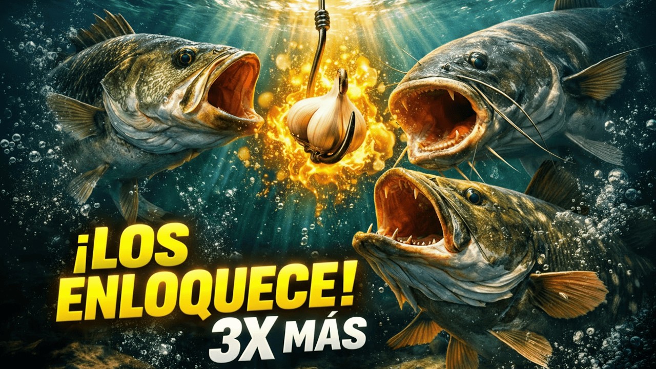 ¿Por Qué los Peces Reaccionan al Ajo en el Anzuelo?