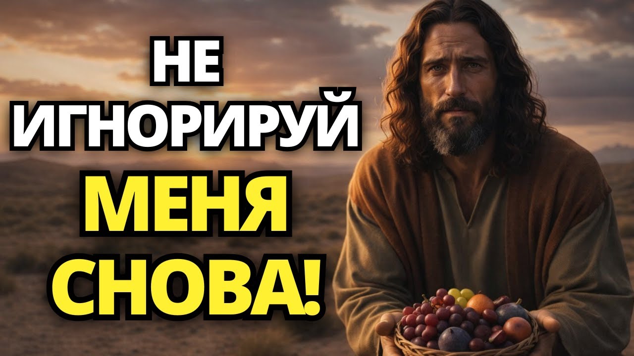 🛑 БОГ ГОВОРИТ: ВАШИ МОЛИТВЫ ВАЖНЫ ДЛЯ МЕНЯ! НЕ ИГНОРИРУЙТЕ МЕНЯ! ✝️ СООБЩЕНИЕ ОТ БОГА СЕГОДНЯ