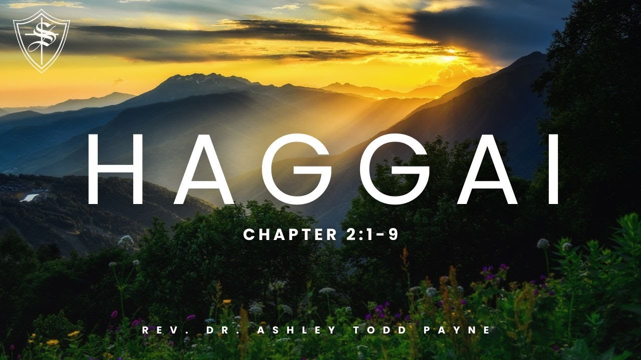 11 Jan 2026 - Rev. Dr. Ashley Todd Payne - Haggai 2:1-9