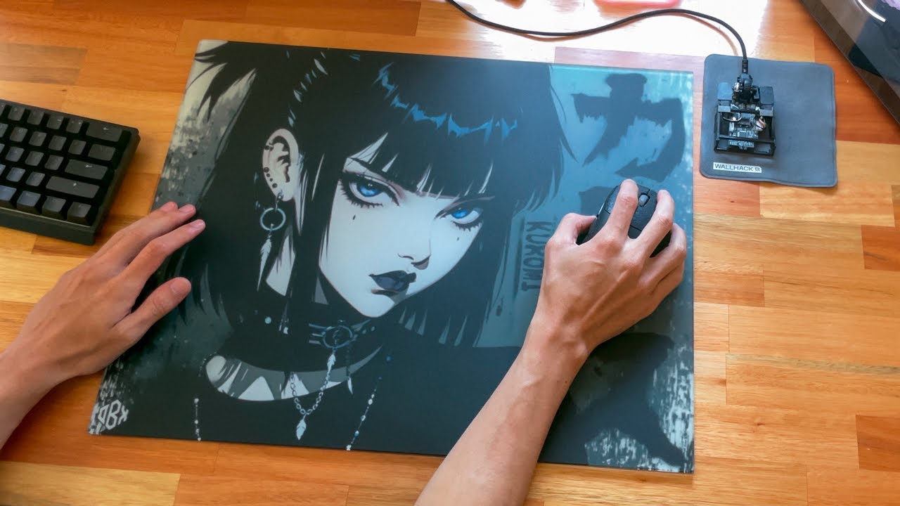 REVIEW do MOUSEPAD DE VIDRO Dubrenx