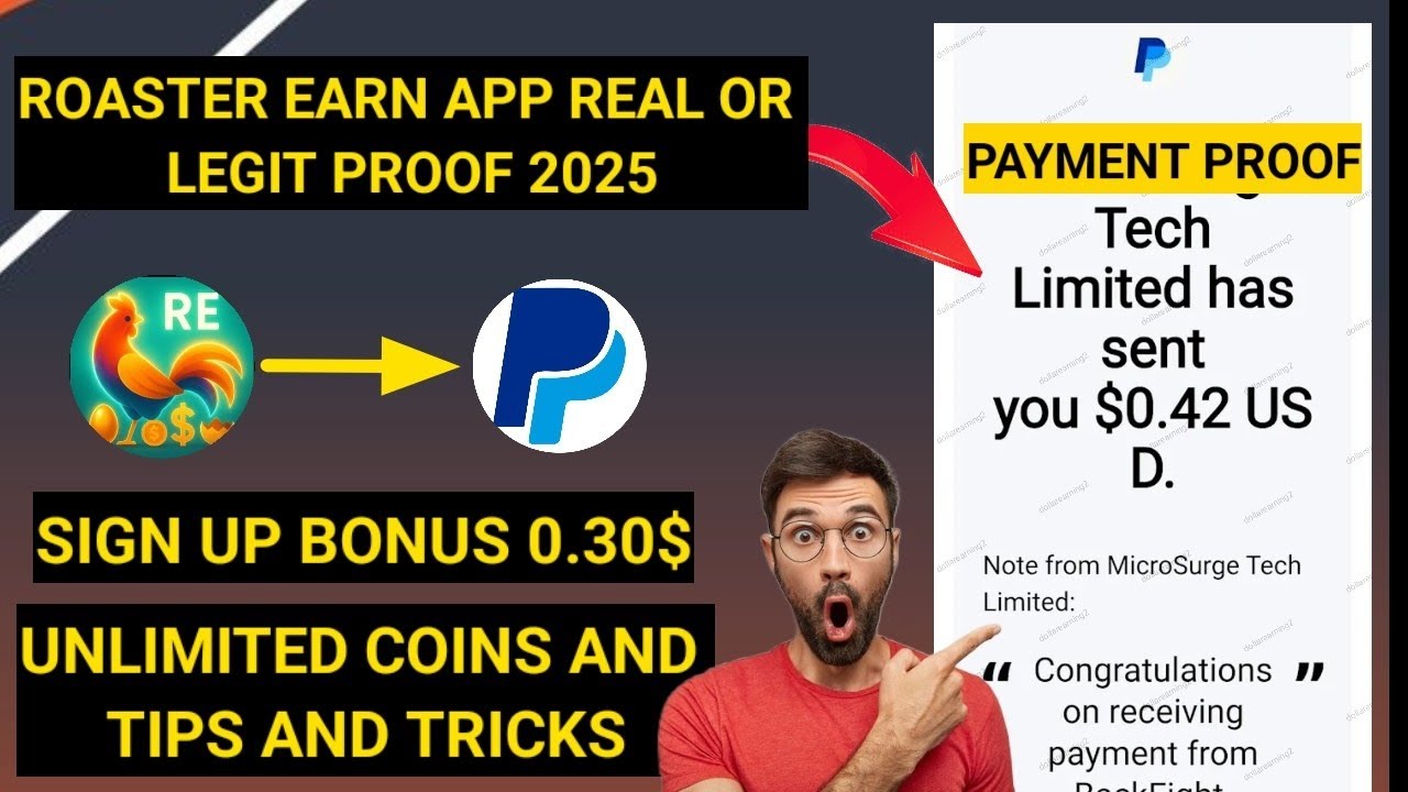 paypal earning apps - online games that pay real money - roaster earn - paypal earning apps 2025