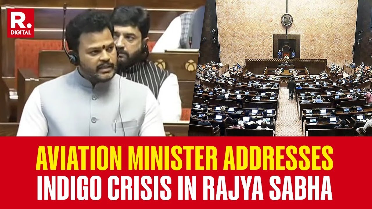 Aviation Chaos: Civil Aviation Minister Ram Mohan Naidu Statement On Indigo Crisis In Rajya Sabha