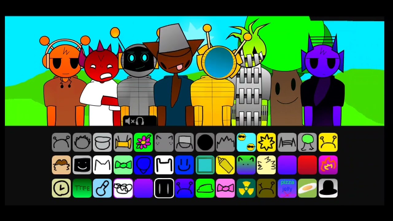 Sprunki chaos starfall #sprunki #music #song 