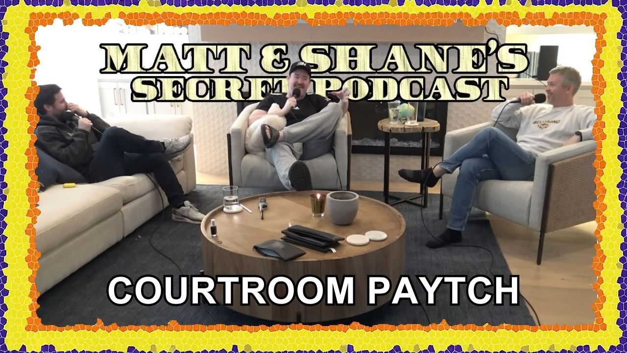 The Courtroom Launch & The Highway Microsleep | Matt and Shane&rsquo;s Secret Podcast