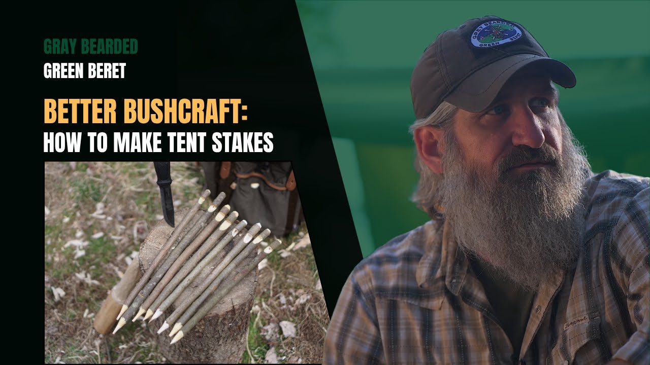 Bushcraft for Beginners: How to Make Tent Stakes
