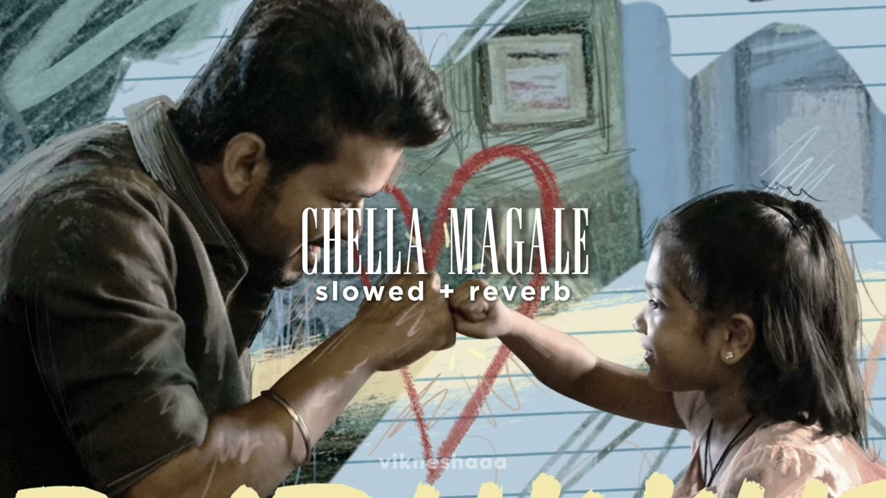 chella magale - jana nayagan || tamil || slowed + reverb