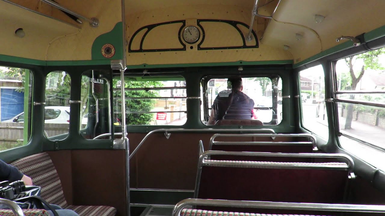 Vintage Green Line ride aboard 1938 AEC Regal O662 T499 (ELP 223)