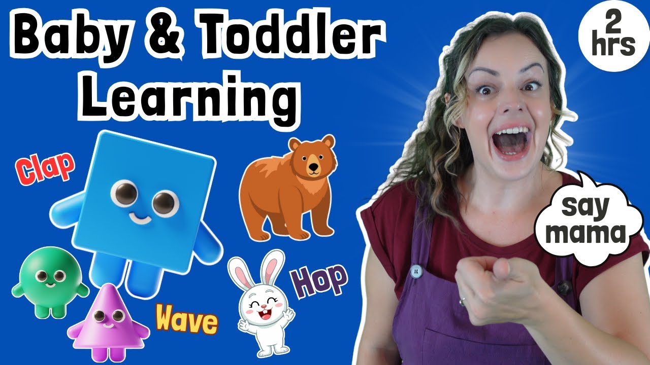 Toddler & Baby Learning | Nursery Rhymes, First Words & Sentences | Milestones & Speech | Miss Katie