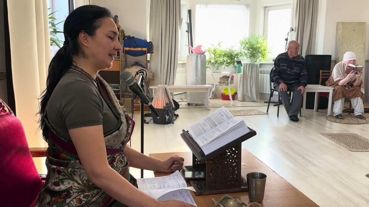 Нирмала д.д. Лекция по Бхагавид Гите (Улан-Удэ, 14.12.25., 1 часть)