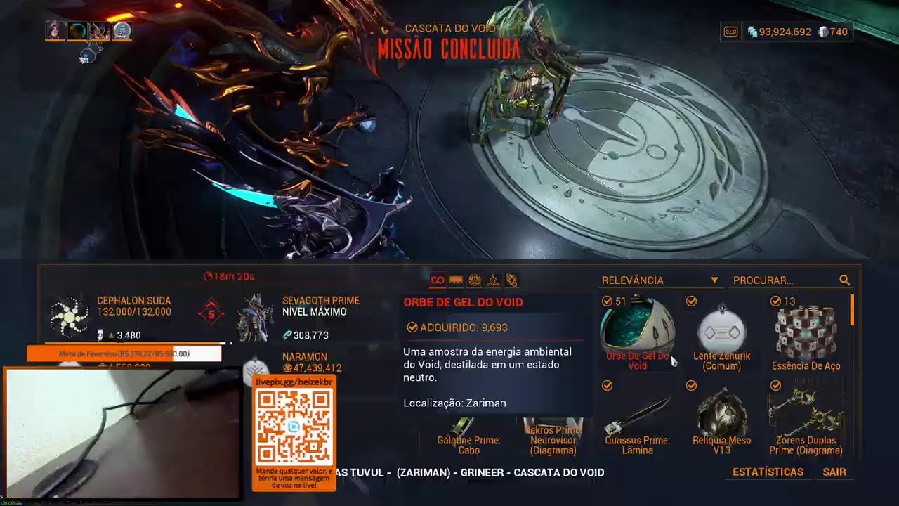 Jogando e Conversando. Bem-Vindos! !pix !discord #warframe #tennocreate