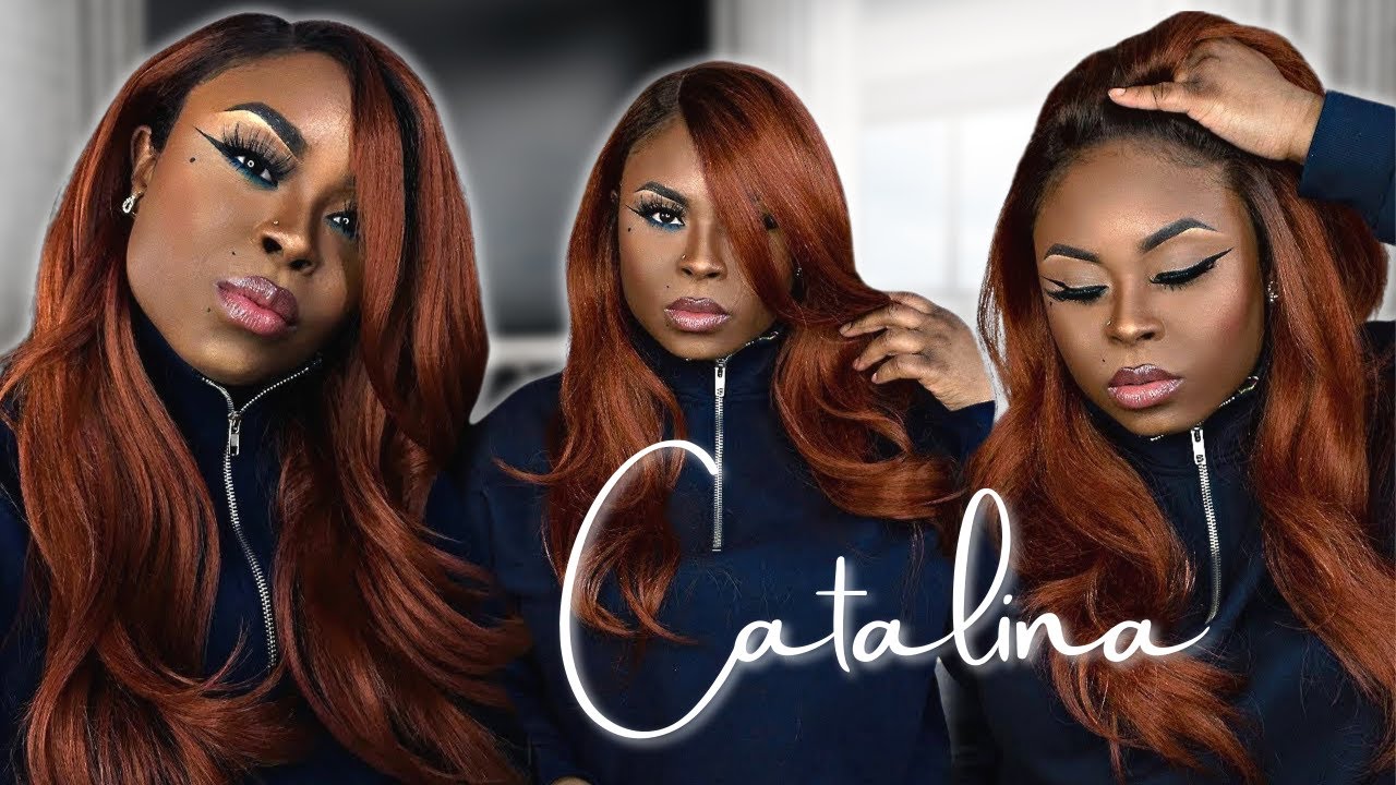 CATALINA OUTRE MELTED HAIRLINE LACE FRONT WIG  REVIEW DR2CINSP | THE BEST SYNTHETIC LACE FRONT WIG