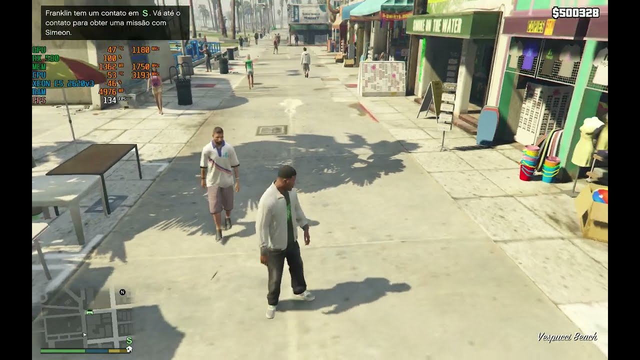 GTA V com FPS travado 30/60 FPS (RESOLVIDO)!!