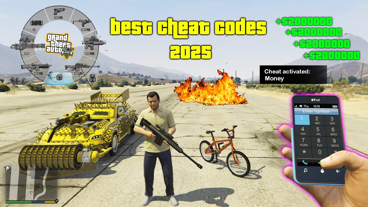 GTA V - All New Secret Phone Cheats! (Money Cheat, Annies Future & more)