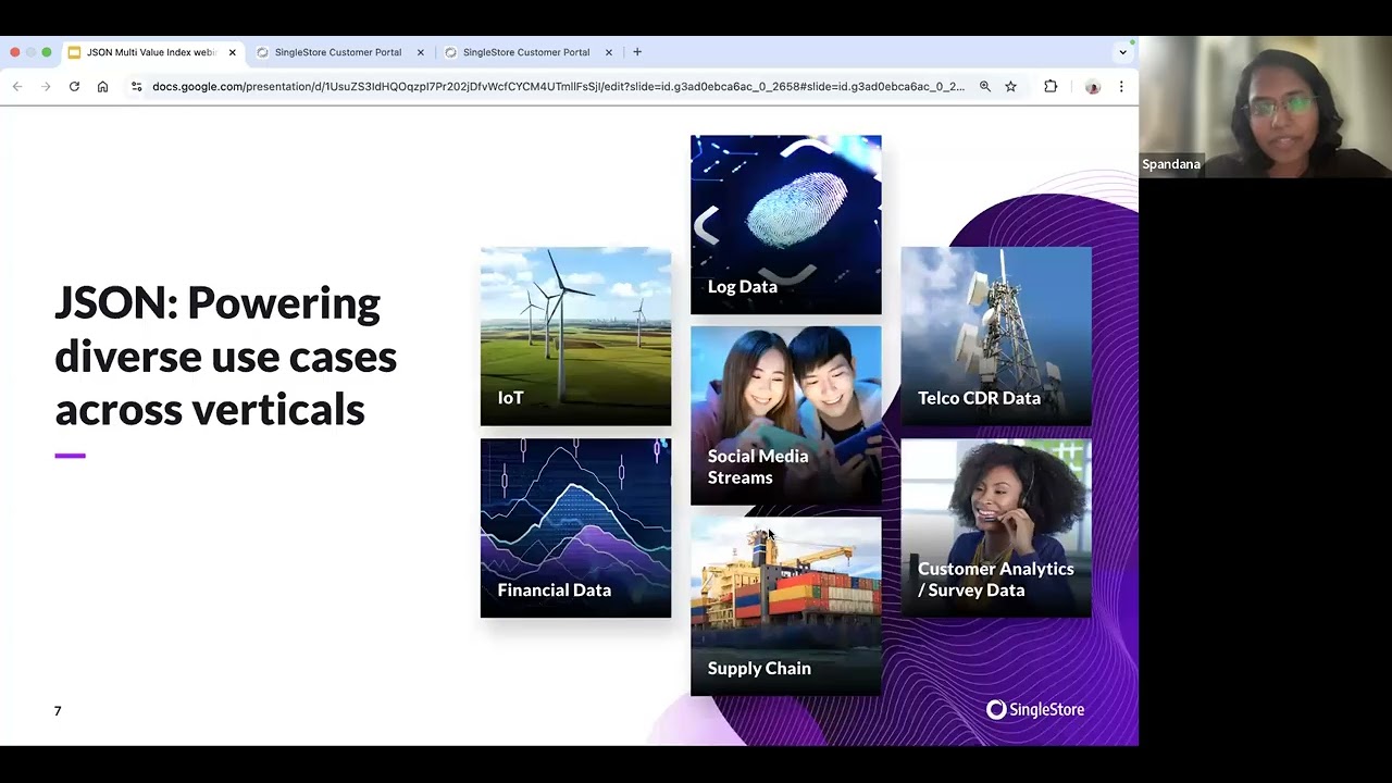 Accelerating JSON Array Queries with Multi-Value Hash Indexes | SingleStore Webinars