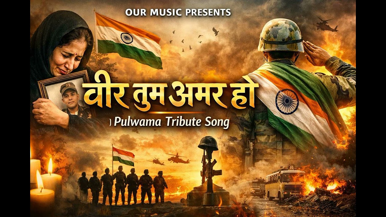 Veer Tum Amar Ho 🇮🇳 | Pulwama Tribute Song 2026 | Emotional Patriotic Song | Our Music Presents |