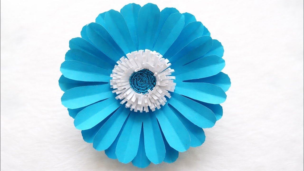 How To Make Easy Paper Flower | Paper Flower Craft Making