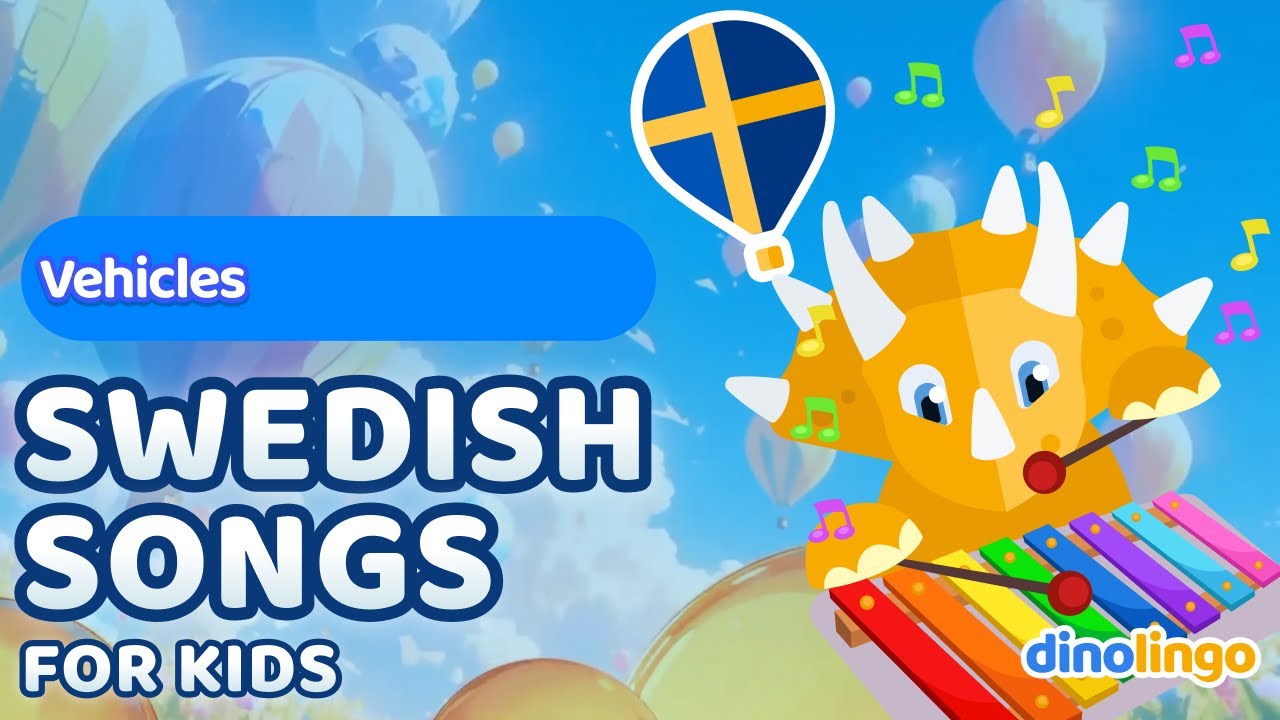 Vehicles Song - Swedish Songs for kids