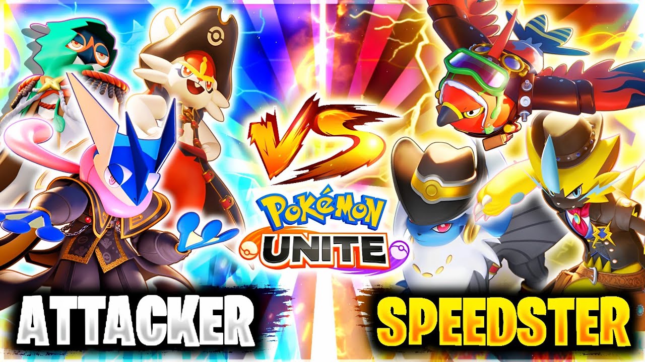 Attacker Vs Speedster in Pokemon Unite|Pokemon Unite Hindi Gameplay|Pokemon Unite Hindi|