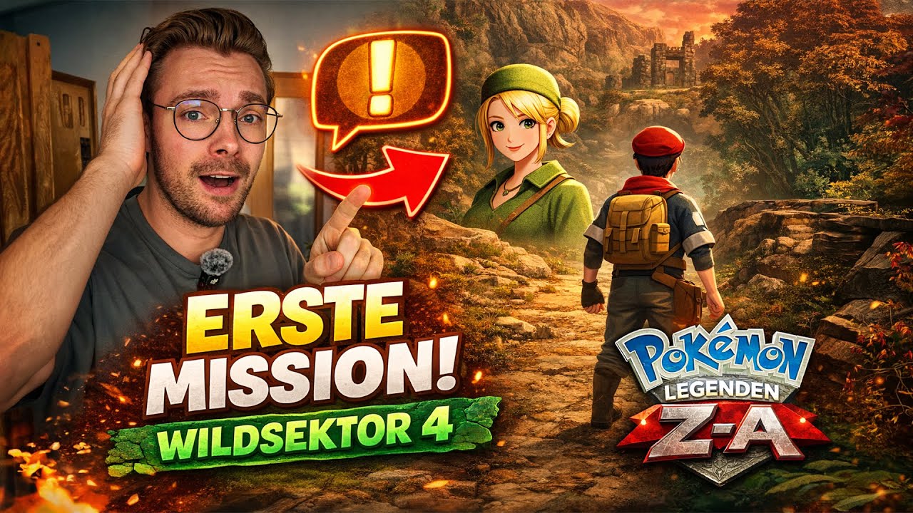 Wildsektor 4 ist anders… 😳 | Unsere ERSTE Nebenmission! | Pokémon Legenden Z-A