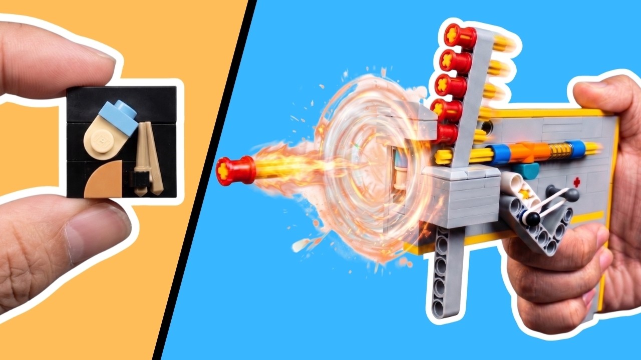 Увлекательные поделки из LEGO, когда вам скучно...
