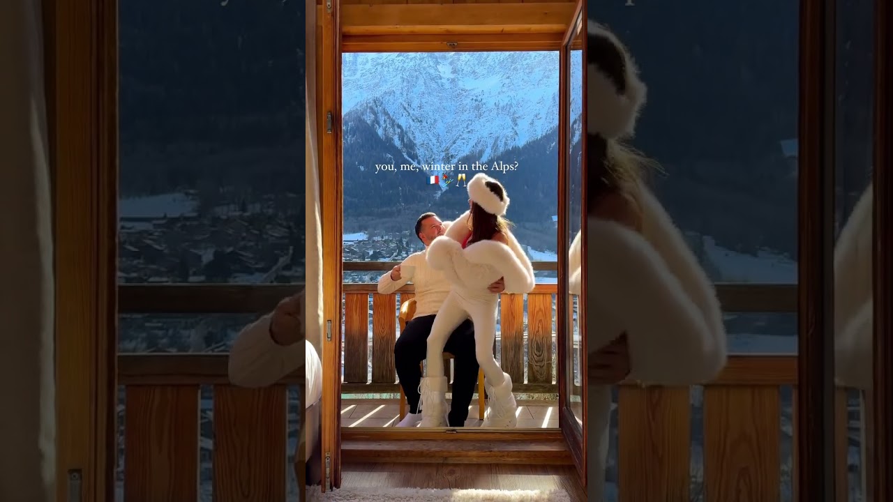 Comment &ldquo;VIEW&rdquo; for this $85 a night hotel we found in Chamonix, France 🇫🇷🏔️⛷️ We just arrived in