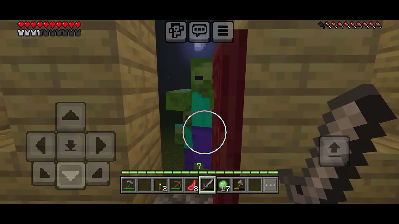 Minecraft pocket edition superflat survival pt3