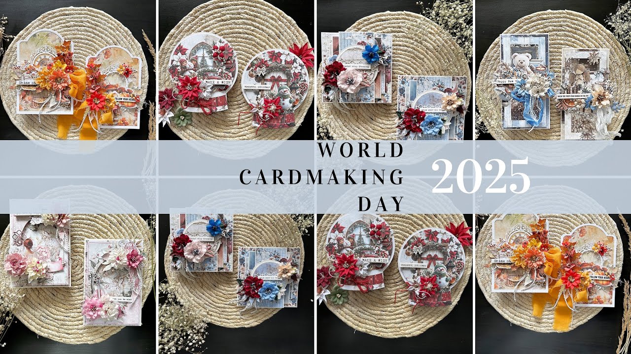 World Card Making Day 2025 | My Handmade Cards Collection