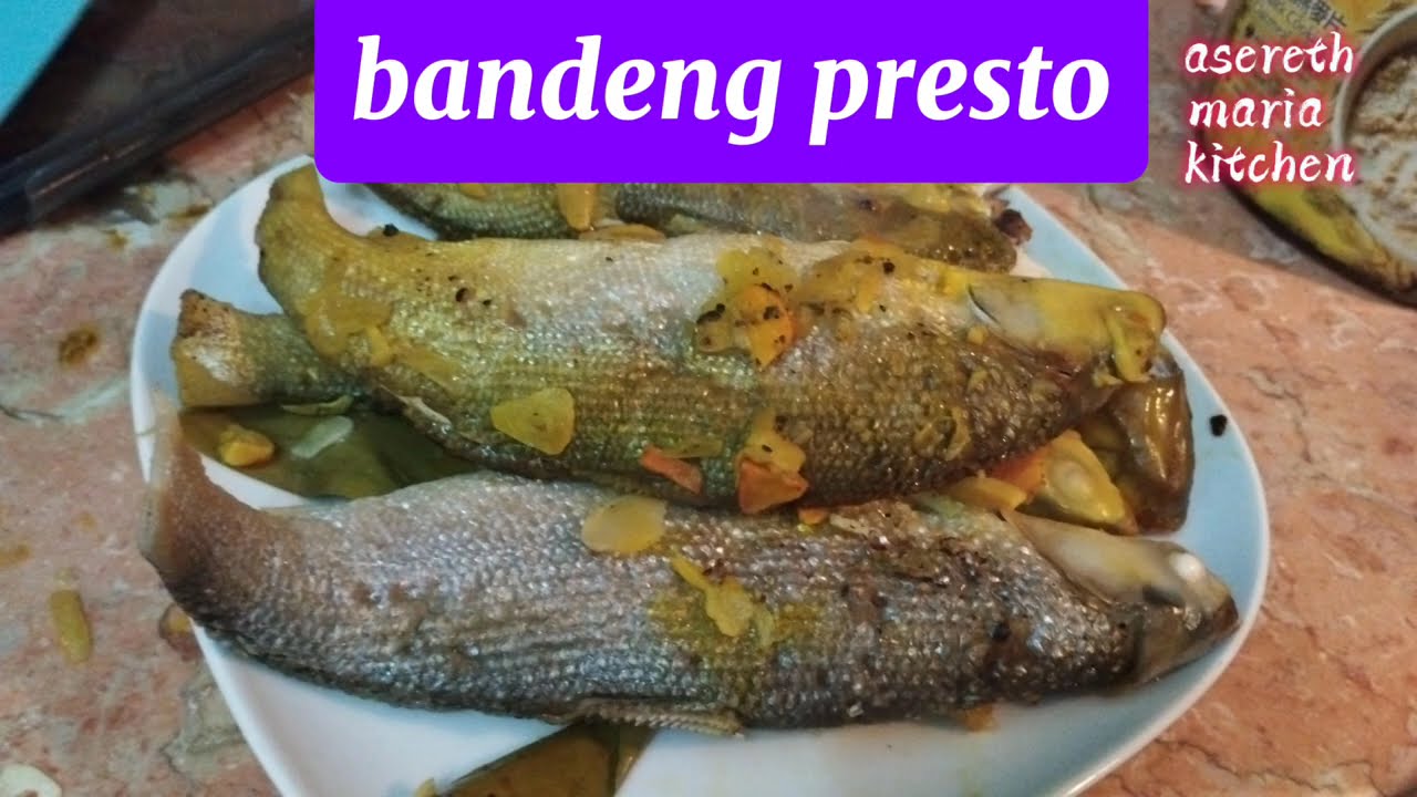 HOW TO COOK BANGUS IN PRESSURE COOKER (MILKFISH) INDONESIAN STYLE | BANDENG PRESTO