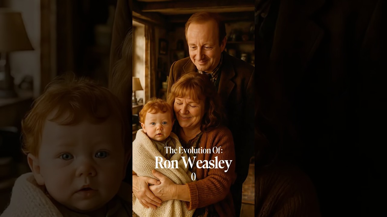 Evolution of Ron Weasley. #ai #evolution #harrypotter #harrypotterfan #ronweasley #ronweasleyedit
